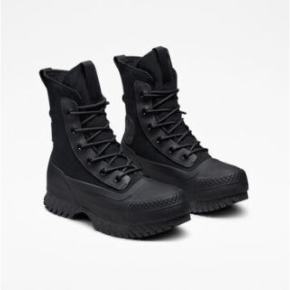 Converse Rugged Black Combat Boots